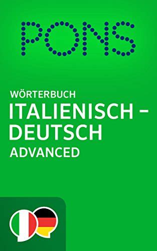 deutsch italienisch pons|pons dizionario tedesco online.